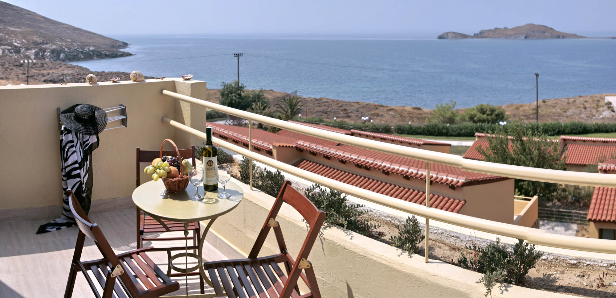 lemnos village suite balcony