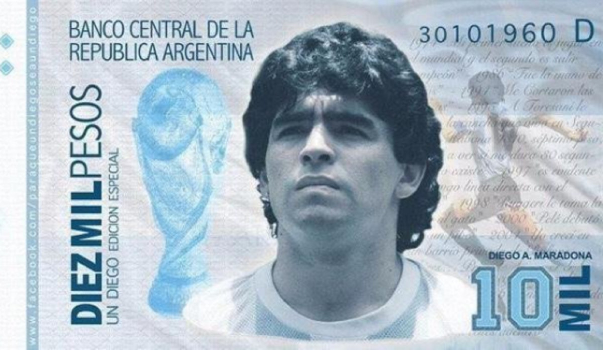 maradona pesos