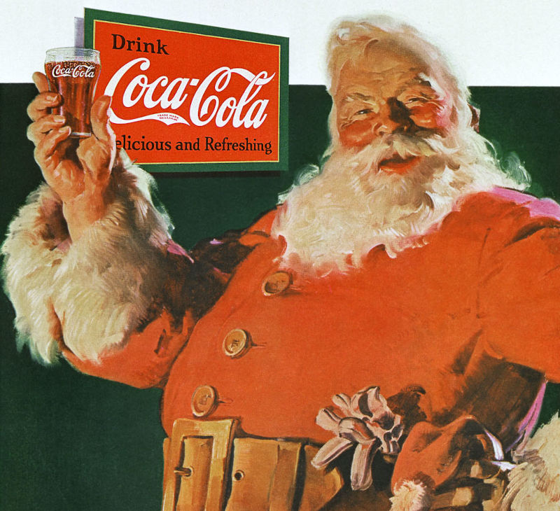 Santa Claus Coca Cola