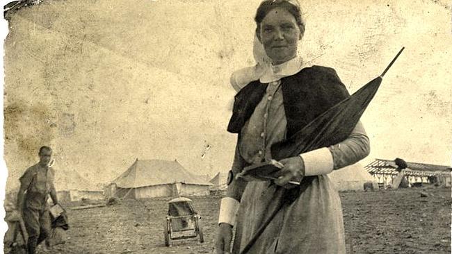 Matron Grace Wilson on the island of Lemnos
