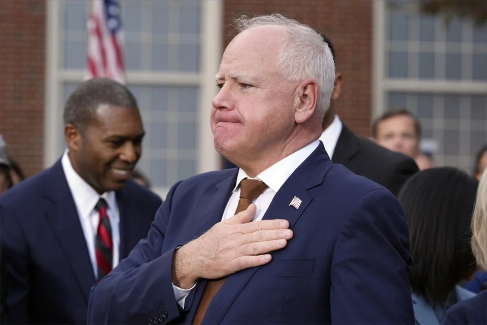 Tim Walz sad12