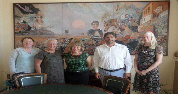 Με ερευνητική ομάδα από την Αυστραλία συναντήθηκε ο Δήμαρχος Λήμνου