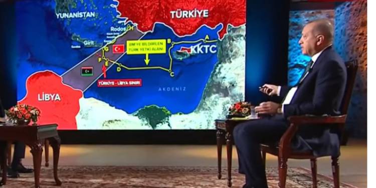 Σόου και απειλές Ερντογάν: Γεωτρήσεις σε Κρήτη, Καστελόριζο | Η συμφωνία με τη Λιβύη ανατρέπει τη Συνθήκη των Σεβρών