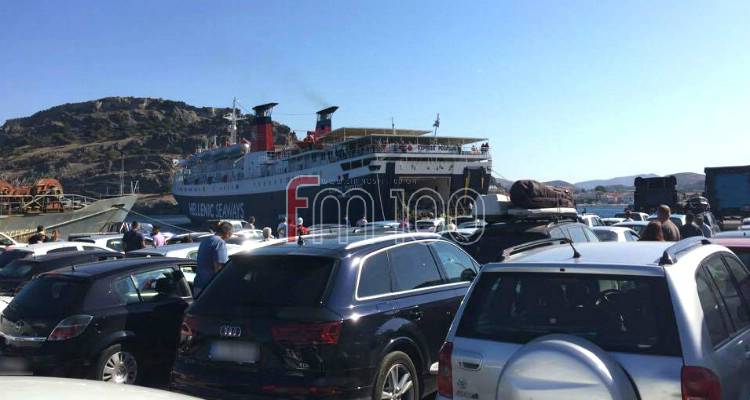 Λιμάνι Μύρινας: Αύξηση στην επιβατική κίνηση και τον Ιούλιο