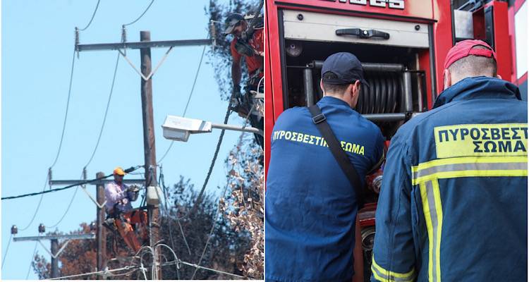 Λήμνος: Φωτιά πριν από λίγο στην είσοδο του Κοντιά