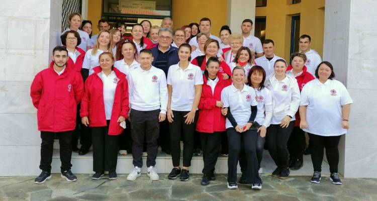 Γλυκιά εκδήλωση προσφοράς από τον Ελληνικό Ερυθρό Σταυρό στη Μύρινα