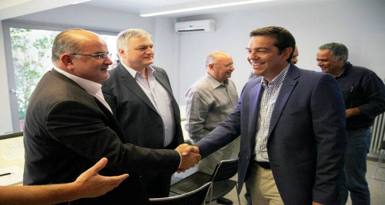&Sigma;&upsilon;&nu;ά&nu;&tau;&eta;&sigma;&eta; &Tau;&sigma;ί&pi;&rho;&alpha; - &epsilon;&rho;&gamma;&omicron;&delta;&omicron;&tau;ώ&nu; &gamma;&iota;&alpha; &tau;&omicron; &Alpha;&sigma;&phi;&alpha;&lambda;&iota;&sigma;&tau;&iota;&kappa;ό