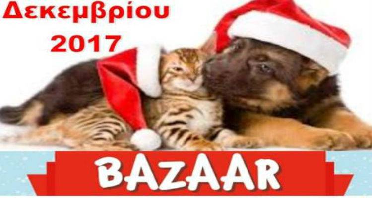Χριστουγεννιάτικο μπαζάρ από το Φιλοζωικό Σωματείο Λήμνου