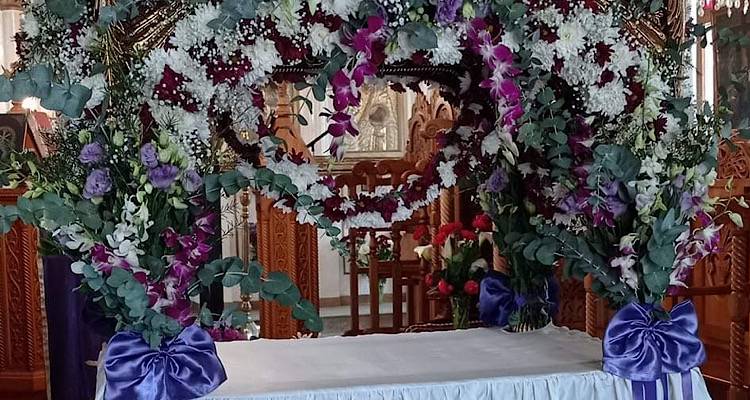 Λήμνος: Ο επιτάφιος στο Λιβαδοχώρι