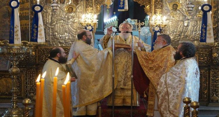 &Omicron; &Mu;&eta;&tau;&rho;&omicron;&pi;&omicron;&lambda;ί&tau;&eta;&sigmaf; &Lambda;ή&mu;&nu;&omicron;&upsilon; &kappa;&alpha;&iota; &Alpha;&gamma;ί&omicron;&upsilon; &Epsilon;&upsilon;&sigma;&tau;&rho;&alpha;&tau;ί&omicron;&upsilon; &gamma;&iota;&alpha; &laquo;&tau;&eta; &nu;ύ&chi;&tau;&alpha; &tau;&eta;&sigmaf; &alpha;&gamma;&omega;&nu;ί&alpha;&sigmaf; &kappa;&alpha;&iota; &tau;&omicron;&upsilon; &mu;&alpha;&rho;&tau;&upsilon;&rho;ί&omicron;&upsilon;&raquo;