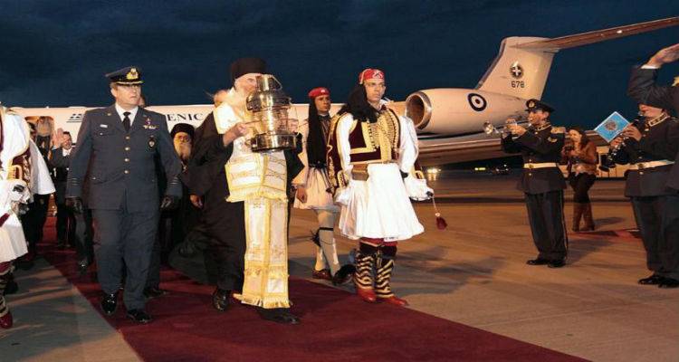 &Pi;ώ&sigmaf; &theta;&alpha; &gamma;ί&nu;&epsilon;&iota; &eta; &mu;&epsilon;&tau;&alpha;&phi;&omicron;&rho;ά &tau;&omicron;&upsilon; &Alpha;&gamma;ί&omicron;&upsilon; &Phi;&omega;&tau;ό&sigmaf; &sigma;&tau;&eta; &Lambda;ή&mu;&nu;&omicron;