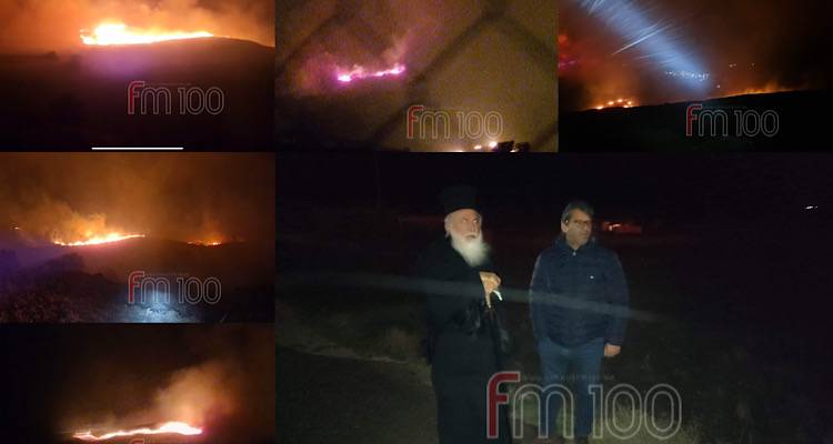 Λήμνος: Υπό έλεγχο τα περισσότερα μέτωπα | Ολονύχτια επιφυλακή (photos)