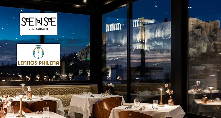 &Eta; &Lambda;ή&mu;&nu;&omicron;&sigmaf; &sigma;&tau;&omicron; &pi;&omicron;&tau;ή&rho;&iota;: Wine Pairing Dinner &sigma;&tau;&omicron; SENSE Restaurant &alpha;&pi;ό &tau;&omicron; Lemnos Philema