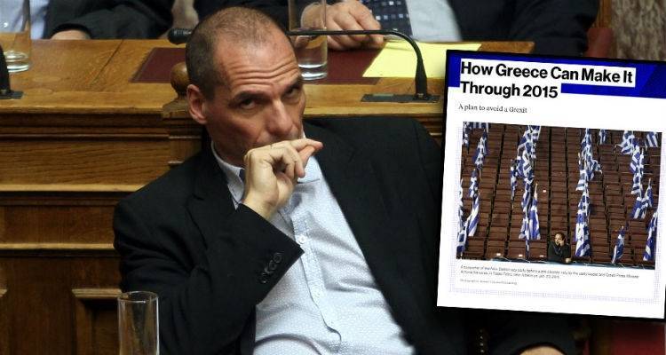Bloomberg: &Pi;&omega;&sigmaf; &mu;&pi;&omicron;&rho;&epsilon;ί &eta; &Epsilon;&lambda;&lambda;ά&delta;&alpha; &nu;&alpha; &gamma;&lambda;&upsilon;&tau;ώ&sigma;&epsilon;&iota; &tau;&omicron; Grexit