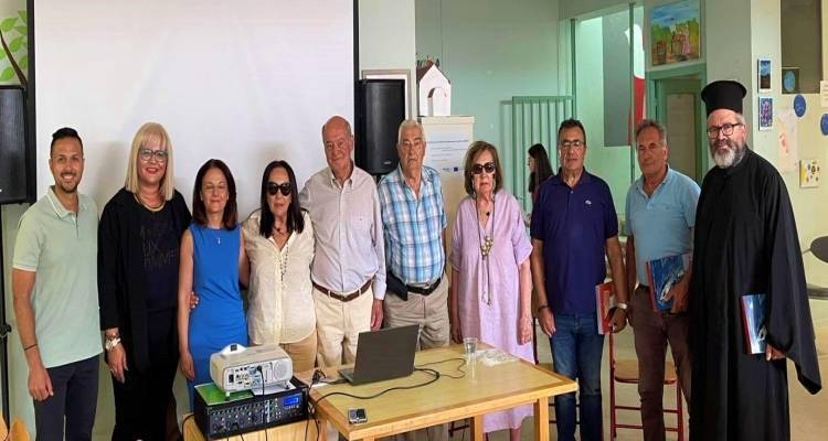 Παρουσίαση βιβλίου του Αριστείδη Τσοτρούδη για τη Μικρασιατική Καταστροφή στη Λήμνο στο Γυμνάσιο και Λύκειο Μούδρου