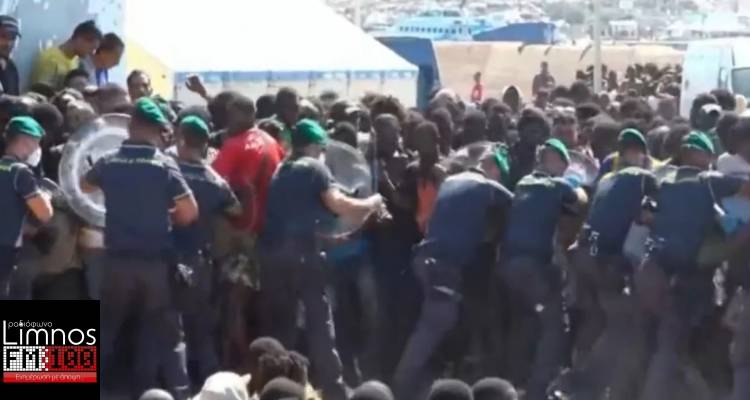 &Iota;&tau;&alpha;&lambda;ί&alpha;: &laquo;&Epsilon;ί&mu;&alpha;&sigma;&tau;&epsilon; &sigma;&epsilon; &pi;ό&lambda;&epsilon;&mu;&omicron;&raquo; | 7.000 &mu;&epsilon;&tau;&alpha;&nu;ά&sigma;&tau;&epsilon;&sigmaf; &sigma;&epsilon; 24 ώ&rho;&epsilon;&sigmaf; &sigma;&tau;&eta; &Lambda;&alpha;&mu;&pi;&epsilon;&nu;&tau;&omicron;ύ&zeta;&alpha;, &xi;&epsilon;&pi;έ&rho;&alpha;&sigma;&alpha;&nu; &tau;&omicron;&nu; &pi;&lambda;&eta;&theta;&upsilon;&sigma;&mu;ό &tau;&omicron;&upsilon; &nu;&eta;&sigma;&iota;&omicron;ύ