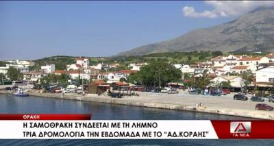 &Eta; &alpha;&kappa;&tau;&omicron;&pi;&lambda;&omicron;ϊ&kappa;ή &sigma;ύ&nu;&delta;&epsilon;&sigma;&eta; &Lambda;ή&mu;&nu;&omicron;&upsilon; &ndash; &Sigma;&alpha;&mu;&omicron;&theta;&rho;ά&kappa;&eta;&sigmaf; &sigma;&tau;&eta; &Delta;έ&lambda;&tau;&alpha; &Tau;&eta;&lambda;&epsilon;ό&rho;&alpha;&sigma;&eta;