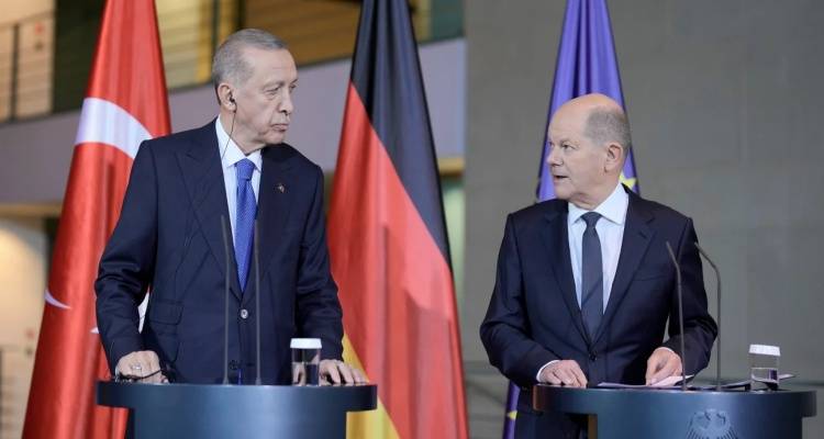 Δείπνο εργασίας Σολτς-Ερντογάν: Ο καγκελάριος αναγνώρισε την αποκλιμάκωση στις σχέσεις Ελλάδας-Τουρκίας