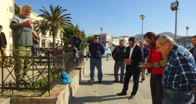 &Sigma;ύ&lambda;&lambda;&omicron;&gamma;&omicron;&sigmaf; &Epsilon;&rho;&gamma;&alpha;&zeta;&omicron;&mu;έ&nu;&omega;&nu; &Omicron;&Tau;&Alpha;  &Delta;ή&mu;&omicron;&upsilon; &Lambda;ή&mu;&nu;&omicron;&upsilon;: &laquo;&Sigma;&tau;&alpha; &pi;&alpha;&lambda;&iota;ά &mu;&alpha;&sigmaf; &pi;&rho;&omicron;&beta;&lambda;ή&mu;&alpha;&tau;&alpha; &pi;&rho;&omicron;&sigma;&tau;ί&theta;&epsilon;&nu;&tau;&alpha;&iota; &kappa;&alpha;&iota; &nu;έ&alpha;&raquo;