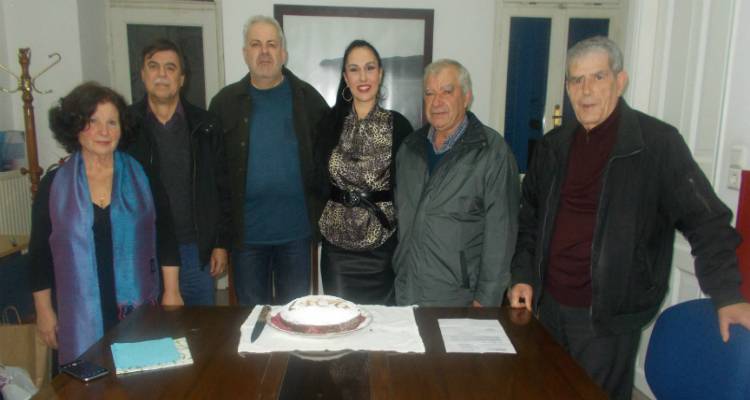 Δημοτική Κοινότητα Μύρινας: Κοπή βασιλόπιτας με αιχμές (photos)