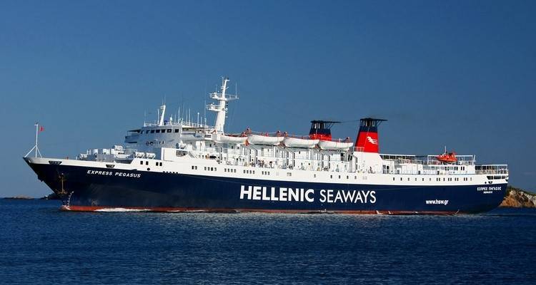 Hellenic Seaways: &Tau;&alpha; &omicron;&phi;έ&lambda;&eta; &pi;&omicron;&upsilon; &pi;&rho;&omicron;&kappa;ύ&pi;&tau;&omicron;&upsilon;&nu; &mu;&epsilon; &tau;&eta; &sigma;ύ&nu;&delta;&epsilon;&sigma;&eta; &tau;&omicron;&upsilon; &Lambda;&alpha;&upsilon;&rho;ί&omicron;&upsilon; &mu;&epsilon; &Alpha;ϊ &Sigma;&tau;&rho;ά&tau;&eta;-&Lambda;ή&mu;&nu;&omicron;-&Kappa;&alpha;&beta;ά&lambda;&alpha;