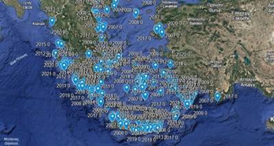 &Sigma;&epsilon; &alpha;&upsilon;&tau;ό&nu; &tau;&omicron;&nu; &chi;ά&rho;&tau;&eta; &kappa;&alpha;&tau;&alpha;&gamma;&rho;ά&phi;&omicron;&nu;&tau;&alpha;&iota; &omicron;&iota; &epsilon;&mu;&phi;&alpha;&nu;ί&sigma;&epsilon;&iota;&sigmaf; &lambda;&alpha;&gamma;&omicron;&kappa;έ&phi;&alpha;&lambda;&omicron;&upsilon; &sigma;&tau;&iota;&sigmaf; &epsilon;&lambda;&lambda;&eta;&nu;&iota;&kappa;έ&sigmaf; &theta;ά&lambda;&alpha;&sigma;&sigma;&epsilon;&sigmaf; -&Pi;&omicron;ύ &delta;&epsilon;&nu; έ&chi;&omicron;&upsilon;&nu; &delta;&epsilon;&iota; &pi;&omicron;&tau;έ, &sigma;&epsilon; &pi;&omicron;&iota;&epsilon;&sigmaf; &pi;&epsilon;&rho;&iota;&omicron;&chi;έ&sigmaf; έ&chi;&epsilon;&iota; &epsilon;&mu;&phi;&alpha;&nu;&iota;&sigma;&tau;&epsilon;ί