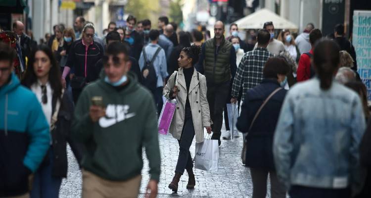 Κορωνοϊός: 105 θάνατοι, 7.287 νέα κρούσματα, 608 διασωληνωμένοι