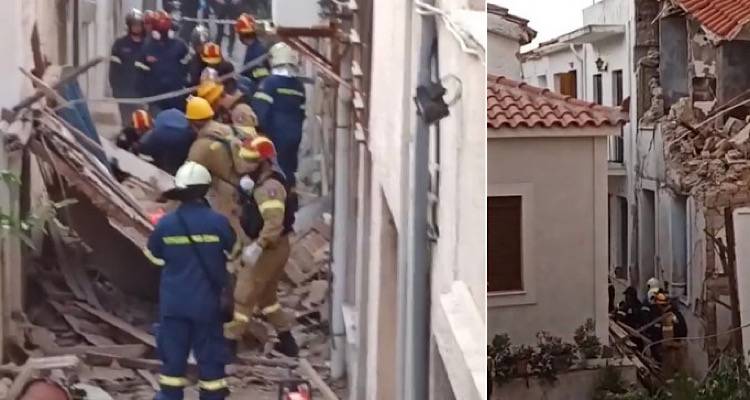 Τραγωδία: Νεκρά δύο παιδιά στη Σάμο | Τοίχος τα καταπλάκωσε μετά τον σεισμό
