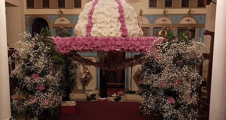 Μ. Παρασκευή: Ο επιτάφιος στο Προπούλι της Λήμνου