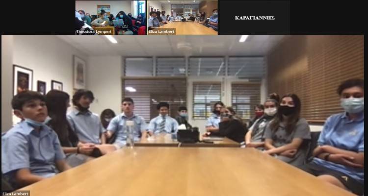 Το ΓΕΛ Μούδρου συναντήθηκε διαδικτυακά με το Albert Park College