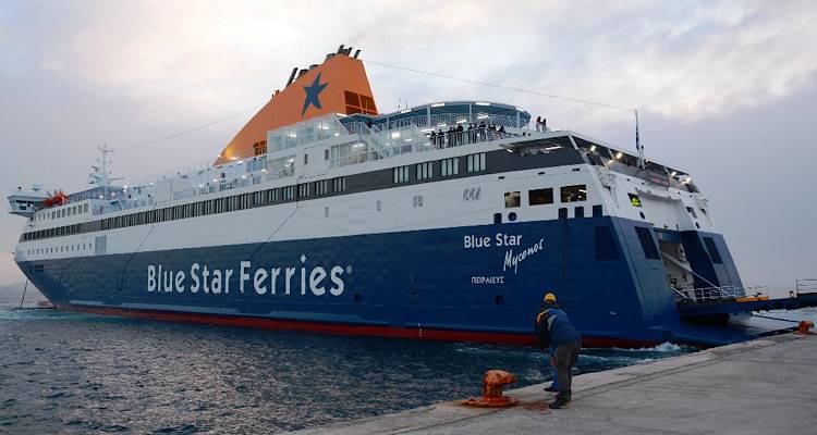 Λήμνος: Αλλαγές στα δρομολόγια του «Blue Star Myconos» λόγω απεργίας