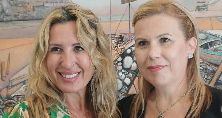 Με την Ολυμπιονίκη Πηγή Δεβετζή, συναντήθηκε στο Δημαρχείο η Δήμαρχος Λήμνου Ε. Γεώργα