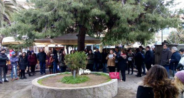 Φωτογραφία από παλιότερη απεργιακή συγκέντρωση. Πηγή: 902.gr