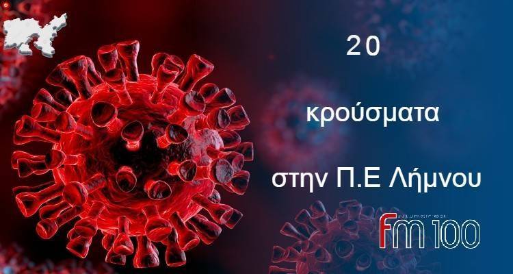 Λήμνος: 20 νέα κρούσματα