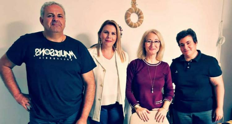 Με την πρόεδρο της Μύρινας συναντήθηκαν η Ελεονώρα Γεώργα και μέλη της παράταξης «Νίκη για τη Λήμνο»