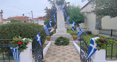 Εκδηλώσεις τιμής στα Τσιμάνδρια  Το πρώτο χωριό της Λήμνου που σήκωσε τη σημαία της Ελευθερίας