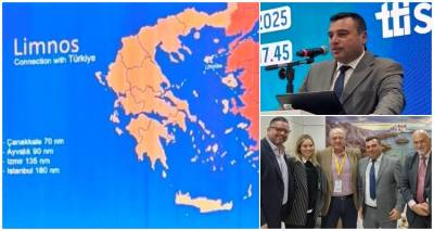 &Pi;&alpha;&rho;&omicron;&upsilon;&sigma;ί&alpha; &tau;&eta;&sigmaf; &Lambda;ή&mu;&nu;&omicron;&upsilon; &sigma;&tau;&eta;&nu; 19&eta; Έ&kappa;&theta;&epsilon;&sigma;&eta; &Tau;&omicron;&upsilon;&rho;&iota;&sigma;&mu;&omicron;ύ &tau;&eta;&sigmaf; &Sigma;&mu;ύ&rho;&nu;&eta;&sigmaf;