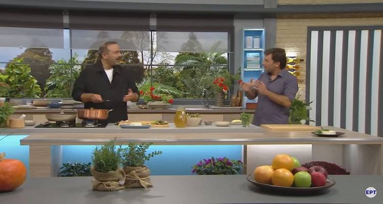 Ψητά σπαράγγια σούπα με Μελίχλωρο Λήμνου