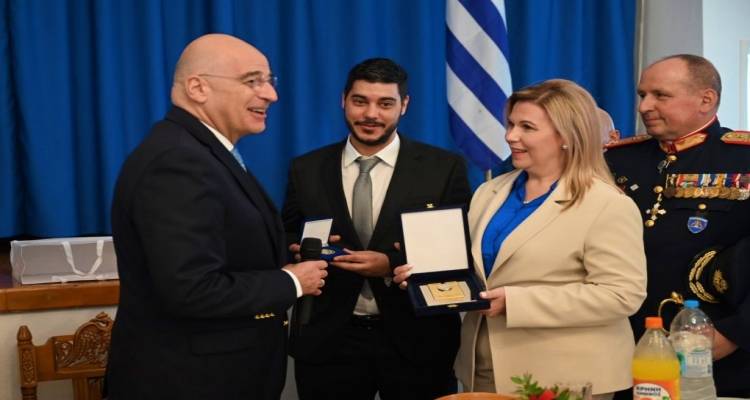 Στη Λήμνο βρέθηκε ο Υπ. Εθνικής Άμυνας Νίκος Δένδιας