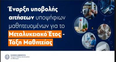 &Mu;&epsilon;&tau;&alpha;&lambda;&upsilon;&kappa;&epsilon;&iota;&alpha;&kappa;ό Έ&tau;&omicron;&sigmaf; &ndash; &Tau;ά&xi;&eta; &Mu;&alpha;&theta;&eta;&tau;&epsilon;ί&alpha;&sigmaf; 2026-2027: &Alpha;&iota;&tau;ή&sigma;&epsilon;&iota;&sigmaf; &gamma;&iota;&alpha; &alpha;&mu;&epsilon;&iota;&beta;ό&mu;&epsilon;&nu;&eta; &kappa;&alpha;&tau;ά&rho;&tau;&iota;&sigma;&eta; &kappa;&alpha;&iota; &gamma;&iota;&alpha; &tau;&omicron;&upsilon;&sigmaf; &alpha;&pi;&omicron;&phi;&omicron;ί&tau;&omicron;&upsilon;&sigmaf; &tau;&omega;&nu; &Epsilon;&Pi;&Alpha;.&Lambda;. &tau;&eta;&sigmaf; &Lambda;ή&mu;&nu;&omicron;&upsilon;