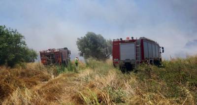 &Tau;&omicron; &Epsilon;&pi;&alpha;&rho;&chi;&epsilon;ί&omicron; &Lambda;ή&mu;&nu;&omicron;&upsilon; &epsilon;&phi;&iota;&sigma;&tau;ά &tau;&eta;&nu; &pi;&rho;&omicron;&sigma;&omicron;&chi;ή: &laquo;&Pi;&omicron;&lambda;ύ &upsilon;&psi;&eta;&lambda;ό&sigmaf; &kappa;ί&nu;&delta;&upsilon;&nu;&omicron;&sigmaf; &pi;&upsilon;&rho;&kappa;&alpha;&gamma;&iota;ά&sigmaf; &gamma;&iota;&alpha; &tau;&omicron; &nu;&eta;&sigma;ί&raquo;