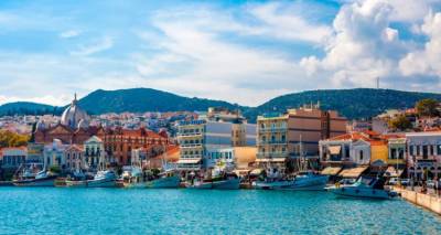&Delta;ύ&omicron; &nu;έ&omicron;&iota; &sigma;&epsilon;&iota;&sigma;&mu;&omicron;ί 4,8 &kappa;&alpha;&iota; 4,5 &Rho;ί&chi;&tau;&epsilon;&rho; &sigma;&tau;&eta; &Mu;&upsilon;&tau;&iota;&lambda;ή&nu;&eta;, &mu;&epsilon;&tau;ά &tau;&alpha; 5 &Rho;ί&chi;&tau;&epsilon;&rho;