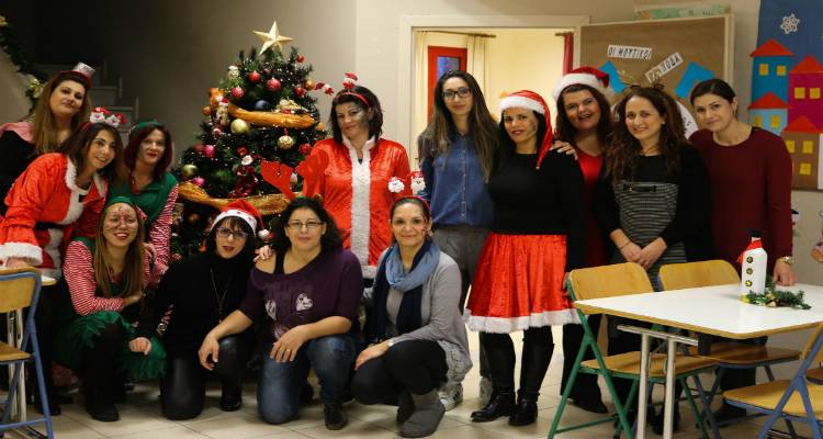 Άρωμα Χριστουγέννων πλημμύρισε 3ο Δημοτικό Σχολείο Μύρινας (photos)