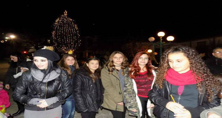 Το Θάνος φωταγωγεί το ψηλότερο φυσικό δέντρο στη Λήμνο