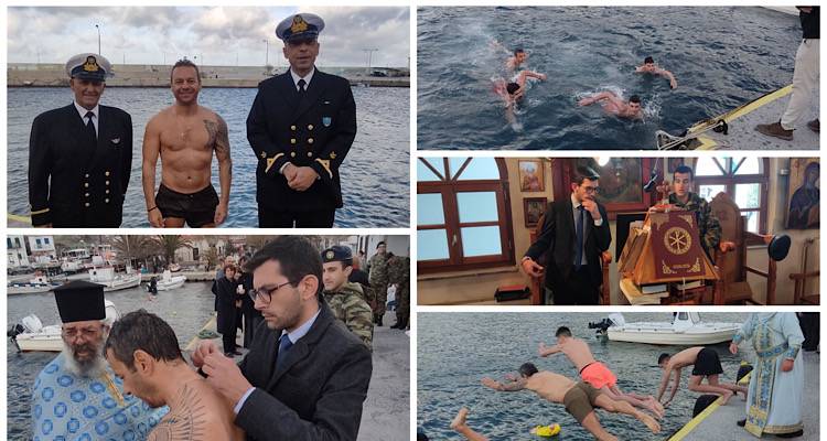 Θεοφάνια στον ακριτικό Άγιο Ευστράτιο (photos + video)