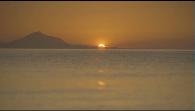 Ηλιοβασίλεμα στη Λήμνο σημαίνει μαγεία  (video)