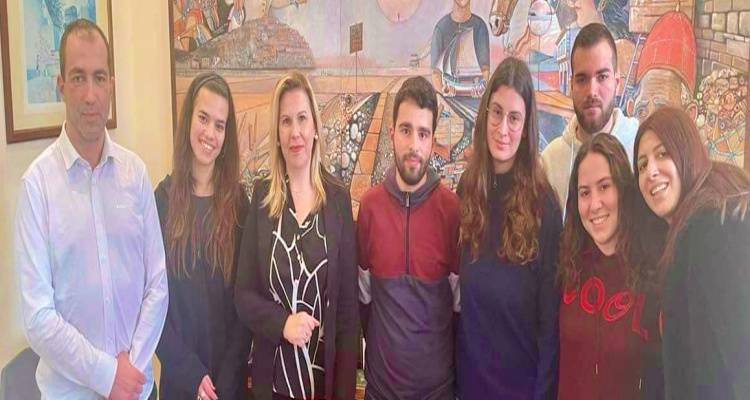 Στη Δήμαρχο Λήμνου ο Πρόεδρος και ο Φοιτητικός Σύλλογος της Πανεπιστημιακής Σχολής