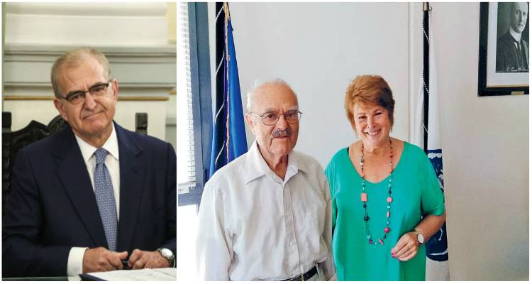 Α. Διαματάρης: Εκδήλωση βράβευσης του 93χρονου μετανάστη που δώρισε 600 χιλ. δολάρια στο Πανεπιστήμιο Αιγαίου