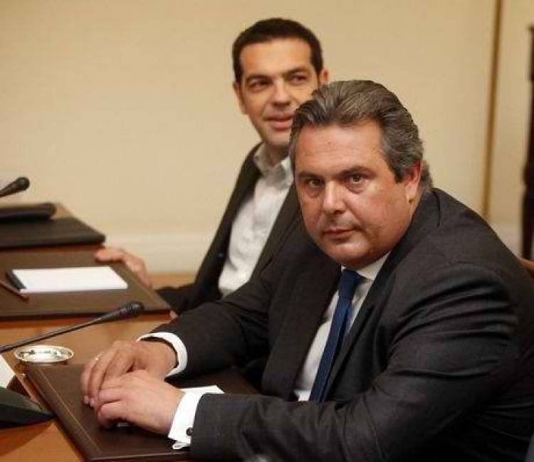 Καμμένος σε Τσίπρα: Να ρίξουμε την κυβέρνηση να πάμε σε εκλογές