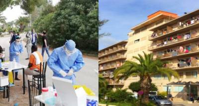 &Kappa;&omicron;&rho;&omega;&nu;&omicron;ϊό&sigmaf;: 150 &kappa;&rho;&omicron;ύ&sigma;&mu;&alpha;&tau;&alpha; &sigma;&tau;&eta; &delta;&omicron;&mu;ή &mu;&epsilon;&tau;&alpha;&nu;&alpha;&sigma;&tau;ώ&nu; &sigma;&tau;&omicron; &Kappa;&rho;&alpha;&nu;ί&delta;&iota;, &sigma;ύ&mu;&phi;&omega;&nu;&alpha; &mu;&epsilon; &delta;ή&lambda;&omega;&sigma;&eta; &Chi;&alpha;&rho;&delta;&alpha;&lambda;&iota;ά